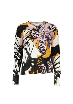 Pink Linen Sweater - S