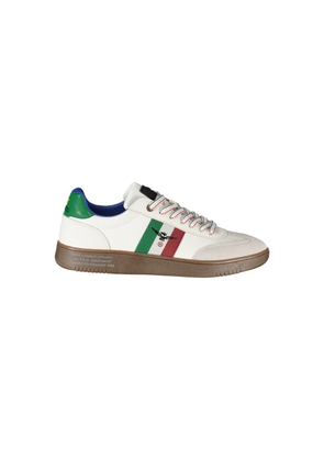 White Leather Men Sneaker - EU45/US12
