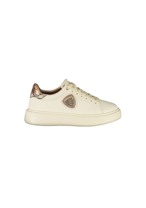 Blauer Beige Leather Women Sneaker - EU36/US6