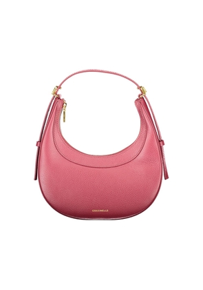 Coccinelle Purple Leather Handbag