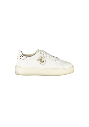 Blauer White Leather Women Sneaker - EU36/US6