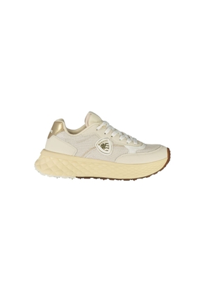 Blauer Beige Leather Women Sneaker - EU36/US6