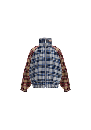 PDF Channel Federico patchwork check Jacket - L