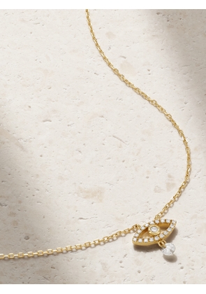 Persée - Evil Eye 18-karat Gold Diamond Necklace - One size