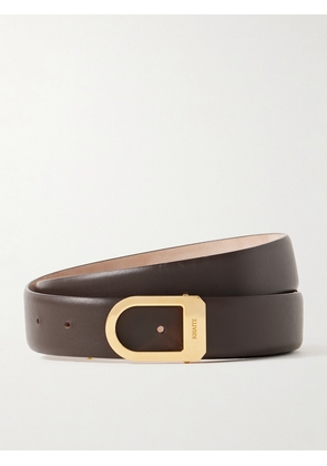 KHAITE - Saddle Leather Belt - Brown - 70,75,80,85,90