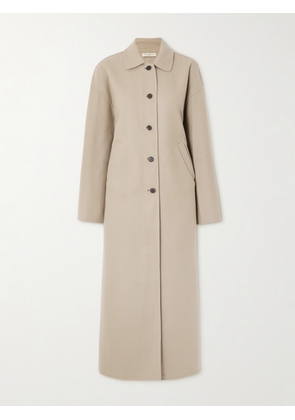 KALLMEYER - Constance Herringbone Wool-blend Coat - Brown - x small,small,medium,large