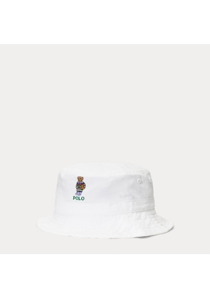 Polo Bear Cotton Twill Bucket Hat