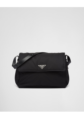 Prada Traveller large padded Re-Nylon shoulder bag