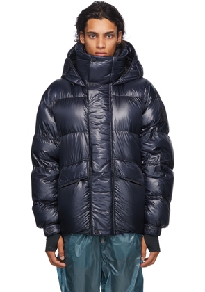 Moncler Grenoble Navy Down Gressan Coat