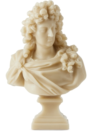 Trudon Beige Louis XIV Bust Candle, 2.6 kg