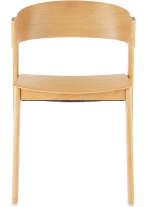 Muuto Beige Oak Cover Side Chair