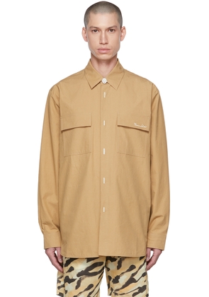 Nanushka Tan Jorn Shirt