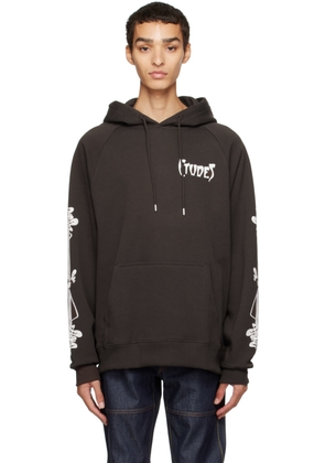 Études Brown Racing Paris Hoodie