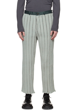 Steven Passaro SSENSE Exclusive Green Khanh Brice Nguyen Edition Culottes