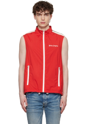 Palm Angels Red Classic Vest