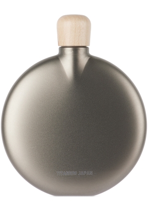 Snow Peak Titanium Round Flask, 150 mL
