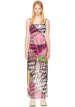 Rave Review Multicolor Ninjas Maxi Dress