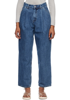 Youth Blue Structured Jeans