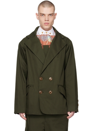 Vivienne Westwood Khaki Wittgenstein Blazer