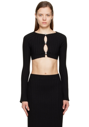 SIMONMILLER Black Nirvana Cardigan