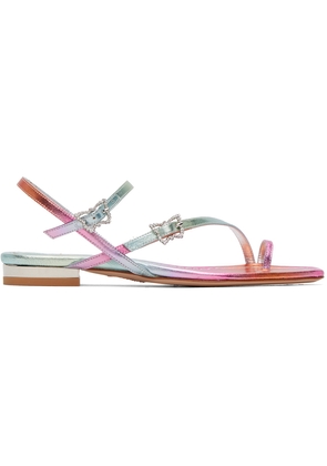 Sophia Webster Multicolor Venus Flat Sandals