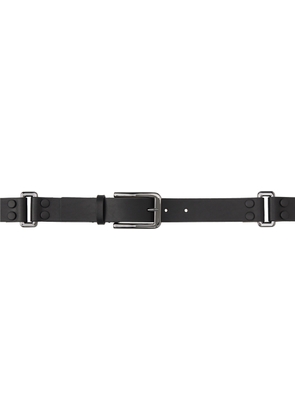 Max Mara Black Pin-Buckle Belt