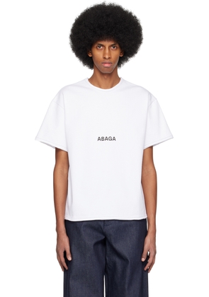 ABAGA VELLI White 'World Tour' T-Shirt