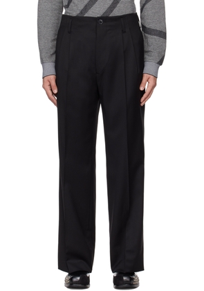 Vivienne Westwood Black Creased Trousers