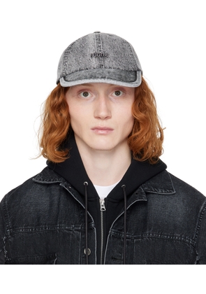 Juun. J Gray Logo Cap