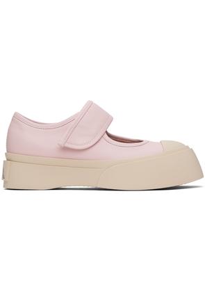 Marni Pink Pablo Mary Jane Ballerina Flats