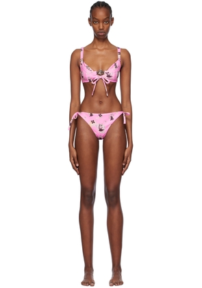 Chopova Lowena Pink Suski Bikini