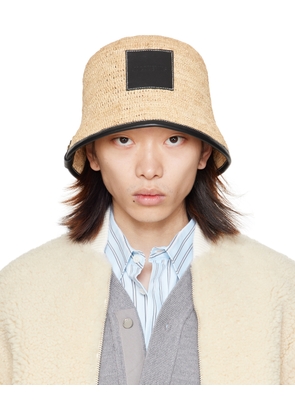 JACQUEMUS Beige & Black 'Le bob Soli' Hat