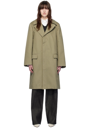 Elleme Khaki Button Coat