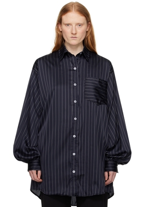 Elleme Navy Oversized Shirt