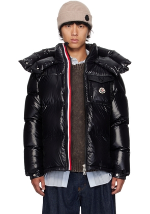 Moncler Black Montbeliard Down Jacket