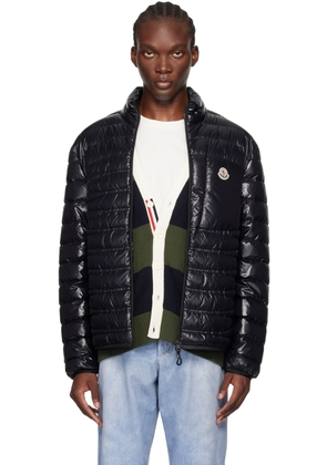 Moncler Black Leveche Short Down Jacket