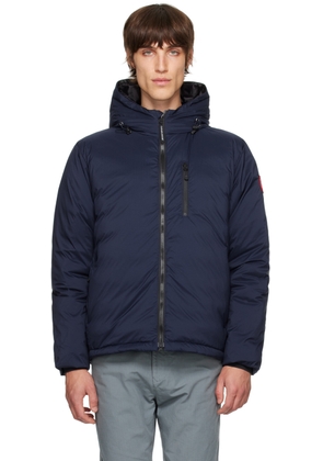 Canada Goose Navy Lodge Down Jacket