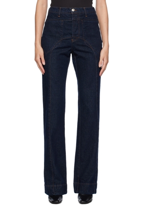 Edward Cuming Navy Slim Jeans