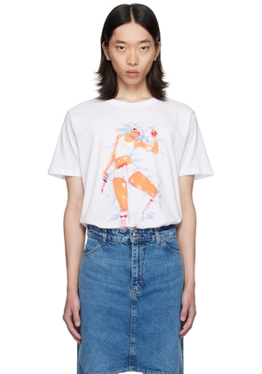 Ashley Williams White Brandon Danny T-Shirt