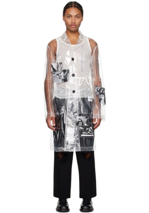 TAKAHIROMIYASHITA TheSoloist. Transparent Chesterfield Rain Coat