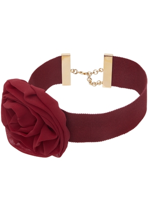 Blumarine Red Rose Choker