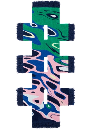 Okej Green & Pink Small Rowdy Rug