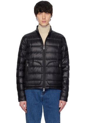 Moncler Black Acorus Short Down Jacket