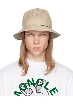 Moncler Genius Moncler x FRGMT Beige Reversible Bucket Hat
