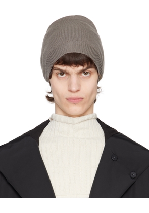 Rick Owens Gray Hollywood Medium Beanie