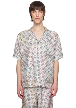 Givenchy Multicolor Monogram 72 Short Sleeve Pyjama Shirt