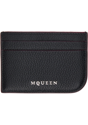 McQueen Black 'McQueen Sling' Card Holder