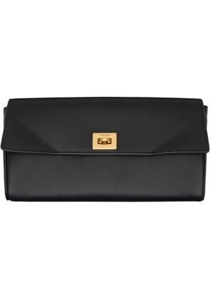 Balenciaga Black Rodeo Continental Wallet