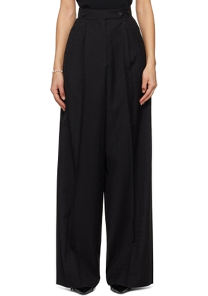 Givenchy Black Jacquard Trousers