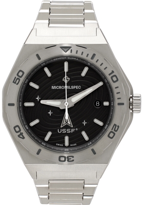 MICROMILSPEC Silver USSF Edition Space Force Watch